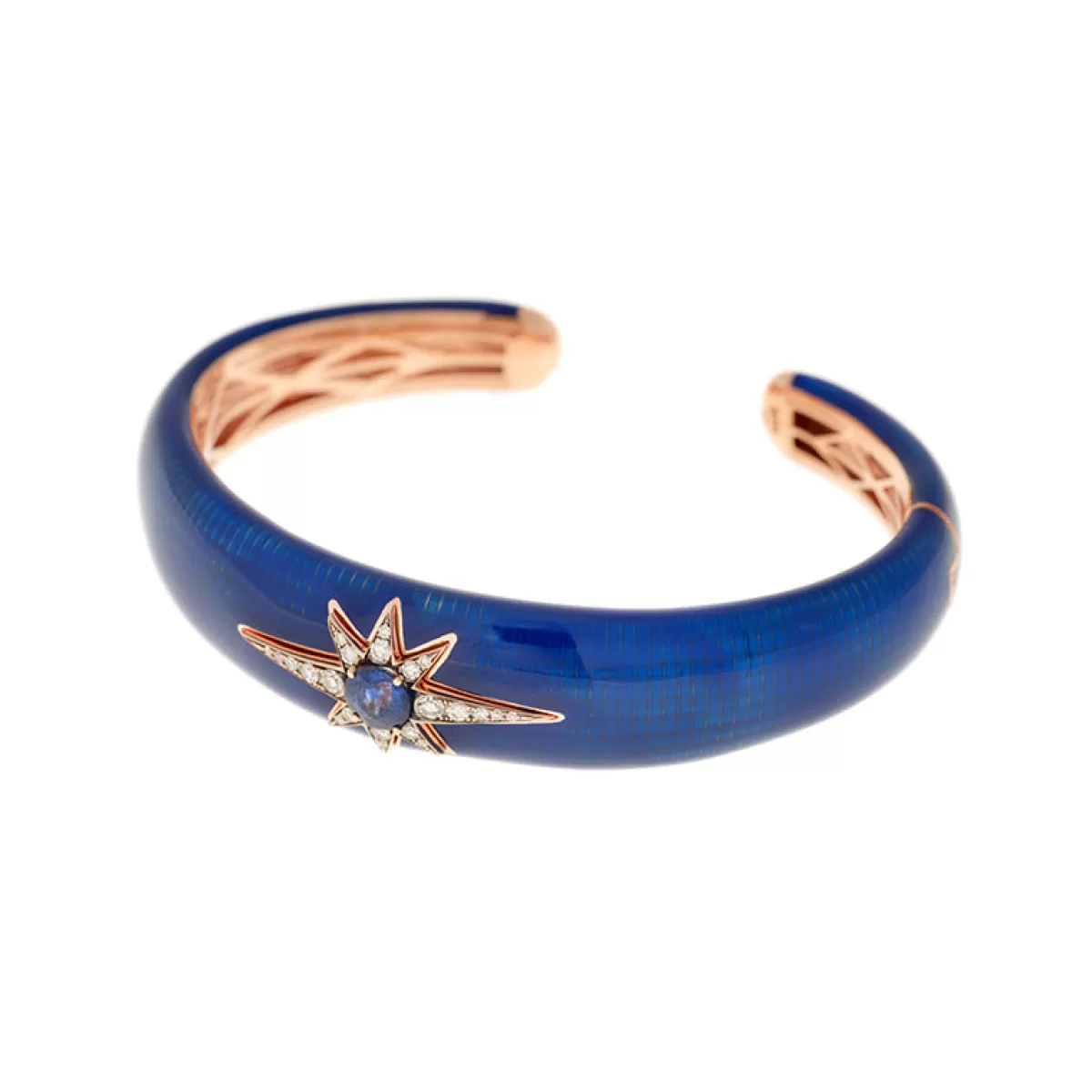 Selim Mouzannar Bracelets-Aida Navy Blue Braceletblue Sapphire - Diamonds