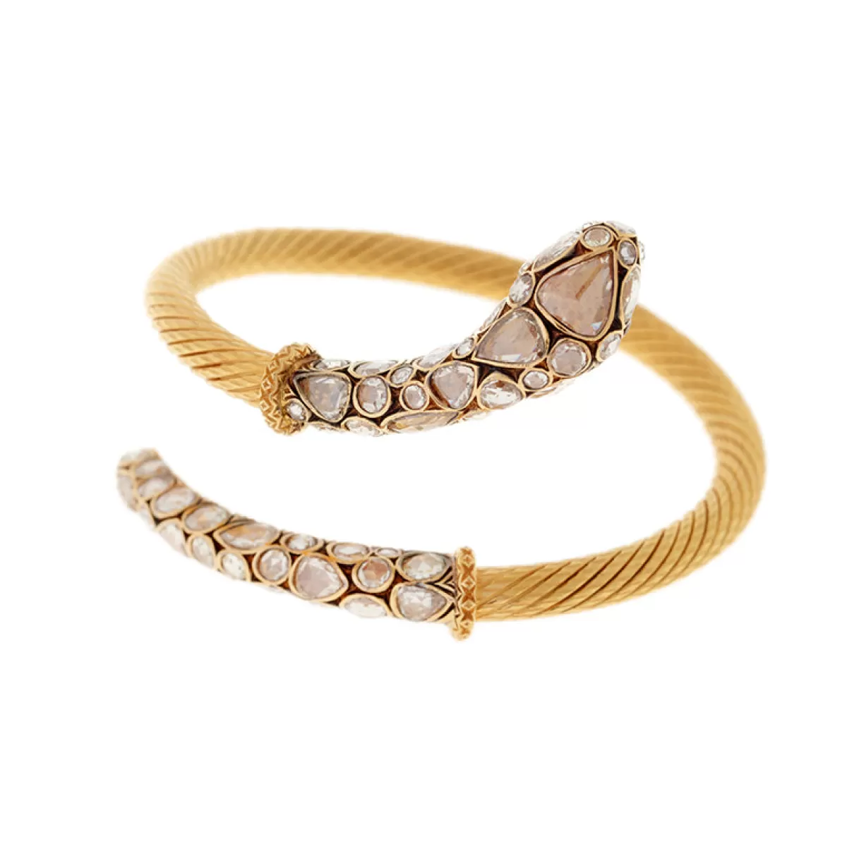 Selim Mouzannar Bracelets-Basilik Braceletbrown Diamonds