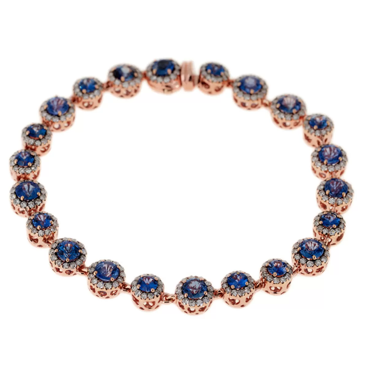 Selim Mouzannar Bracelets-Beirut Braceletblue Sapphires - Diamonds