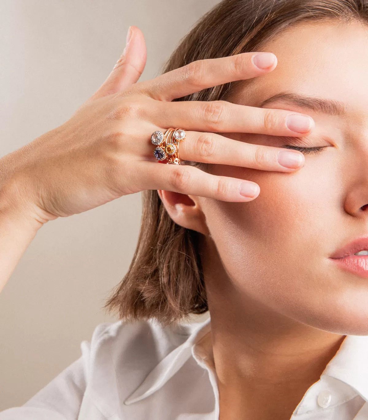 Selim Mouzannar Rings-Beirut Ringyellow Sapphire - Diamonds