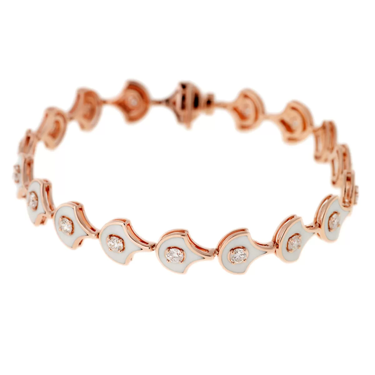 Selim Mouzannar Bracelets-Fish For Love Scales Ivory Braceletdiamonds