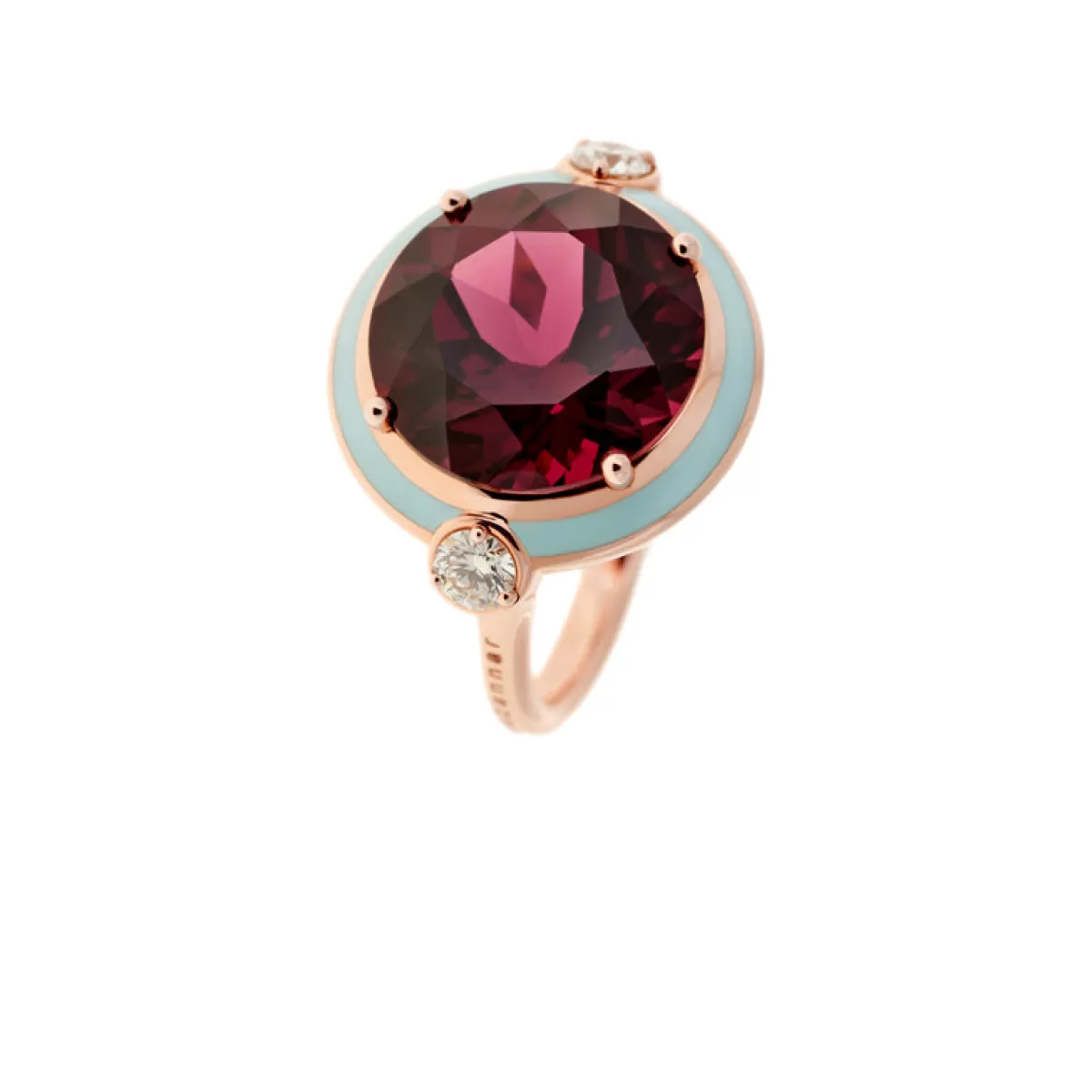 Selim Mouzannar Rings-Gemma Ringrhodolite - Diamonds