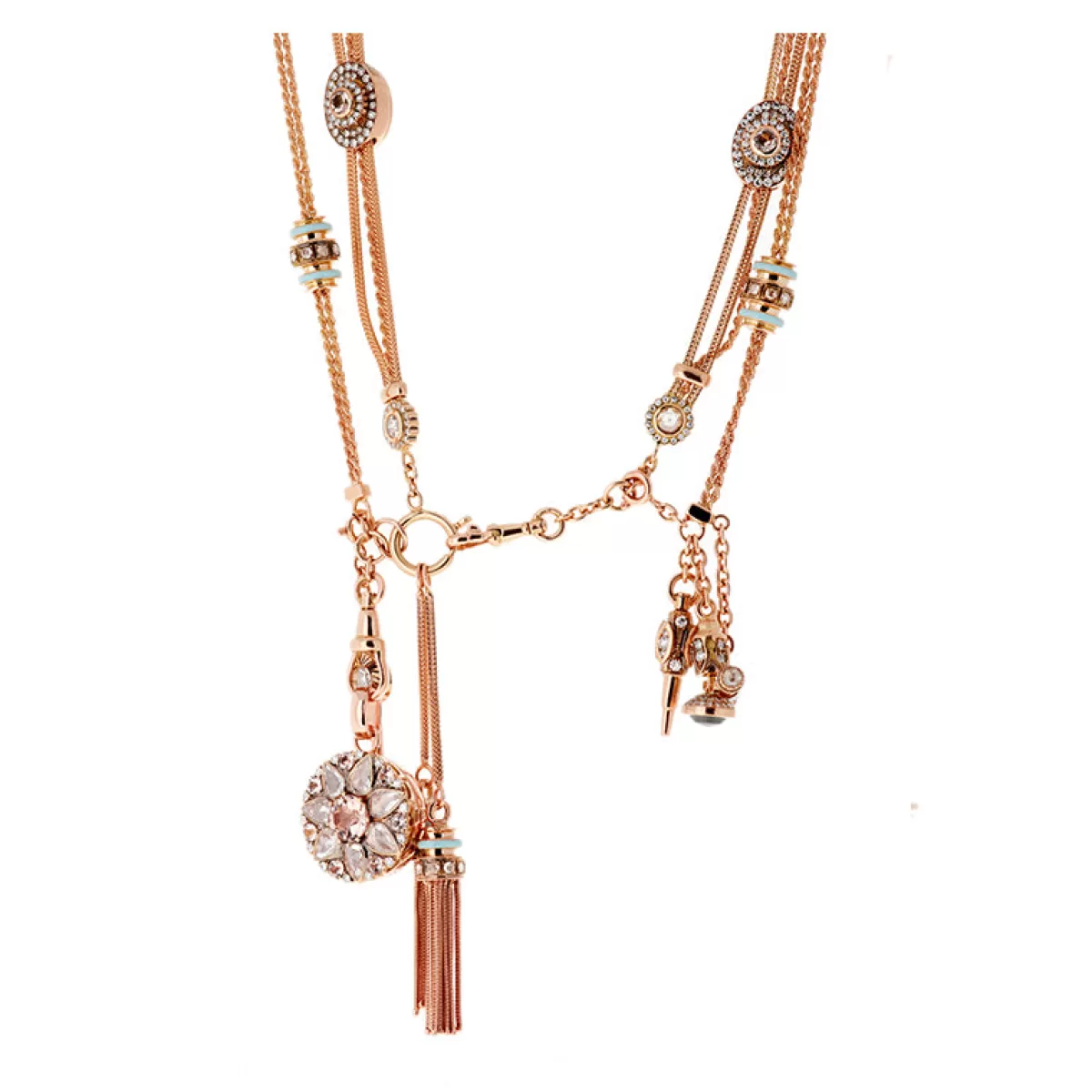 Selim Mouzannar Necklaces-Kastak Necklace Light Bluediamonds - Morganites