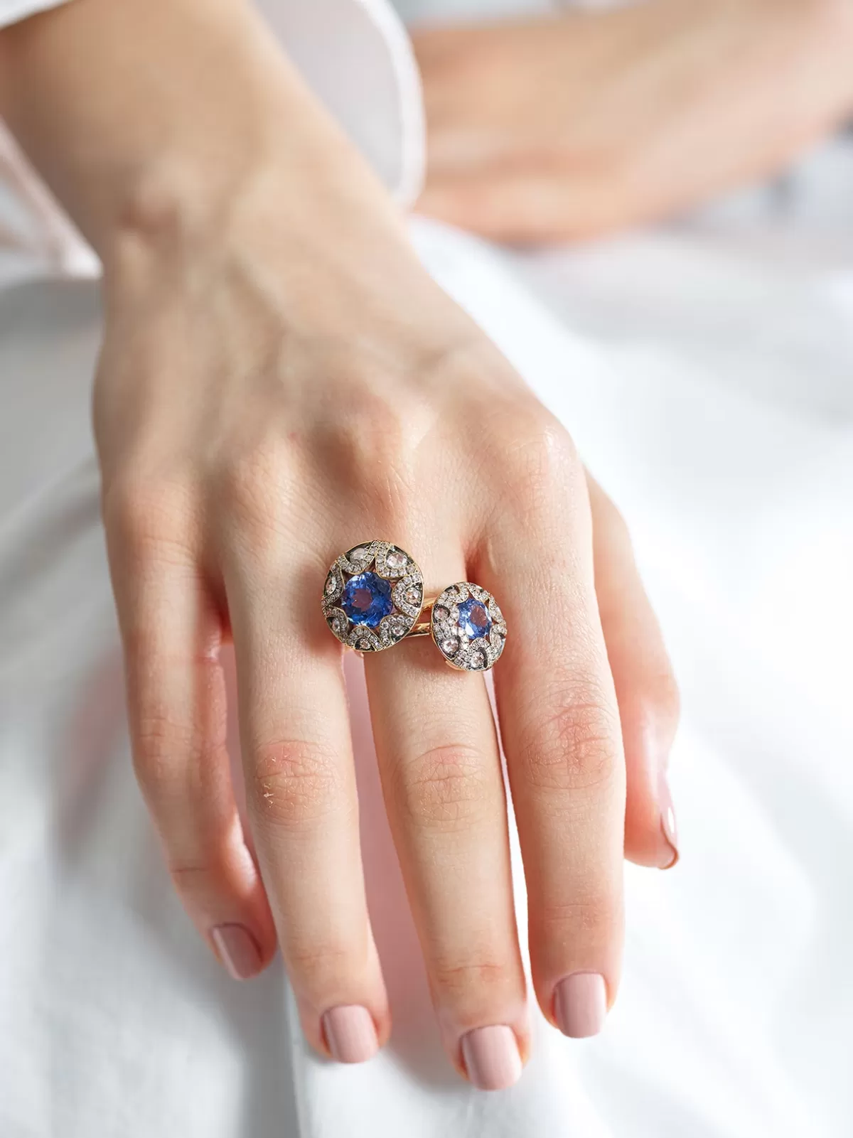 Selim Mouzannar Rings-Mille Et Une Nuits Ringtanzanite - Diamonds