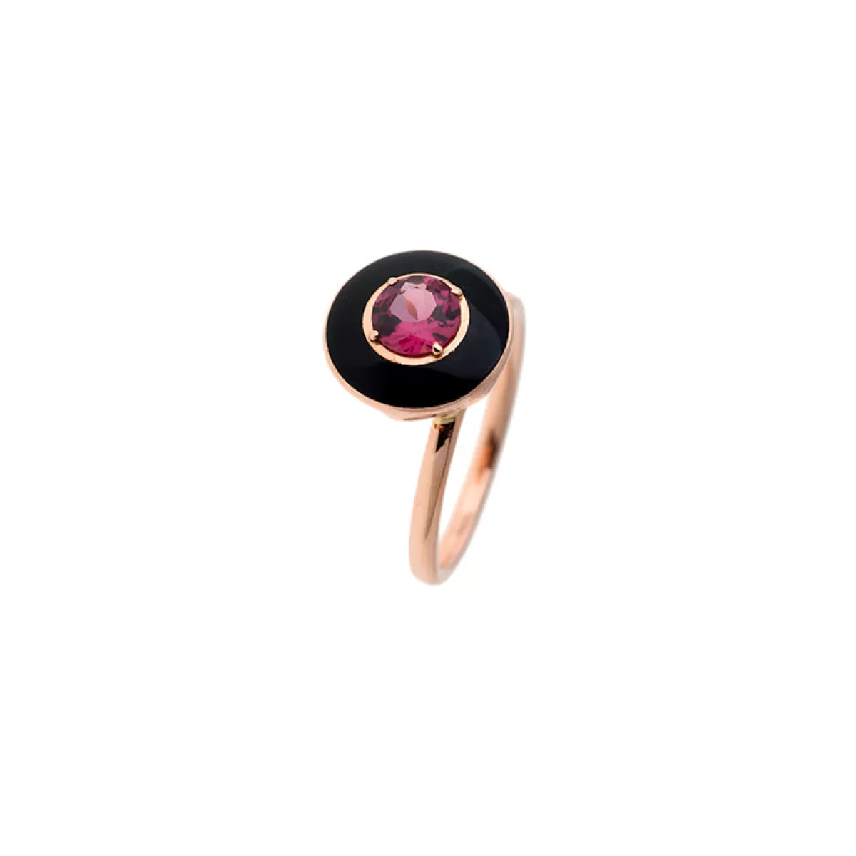 Selim Mouzannar Rings-Mina Black Ringrhodolite