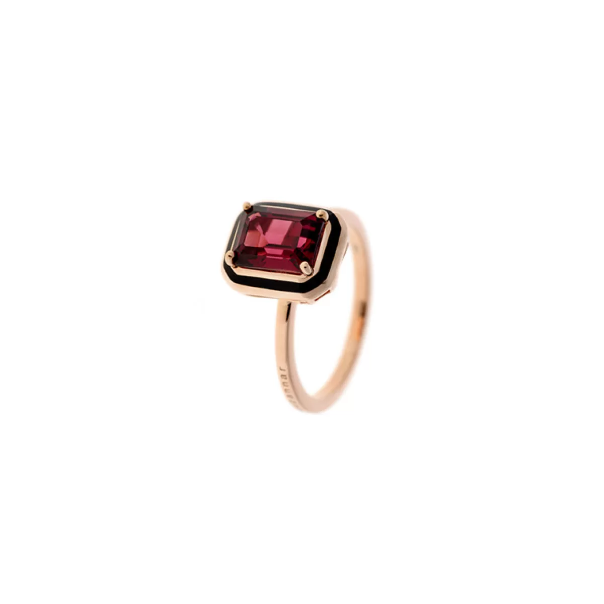 Selim Mouzannar Rings-Mina Black Ringrhodolite