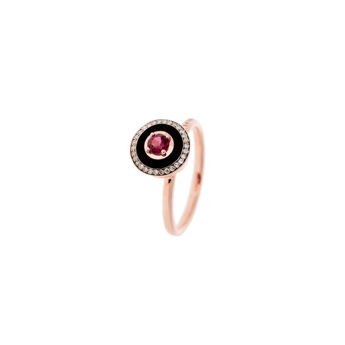 Selim Mouzannar Rings-Mina Black Ringrhodolite - Diamonds