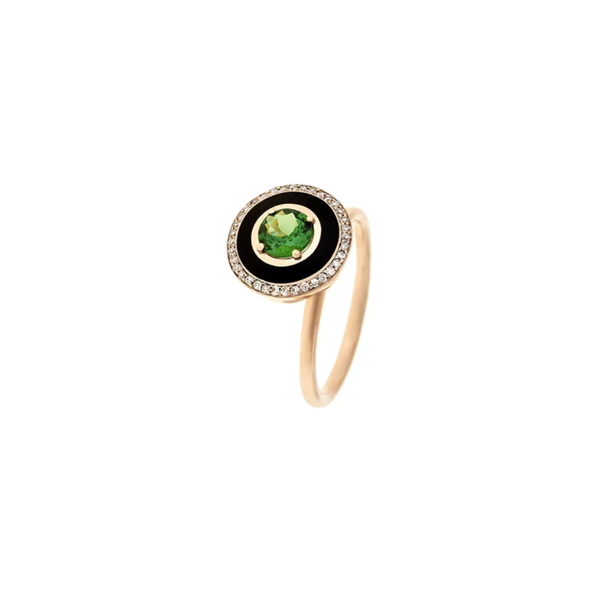 Selim Mouzannar Rings-Mina Black Ringtsavorite - Diamonds