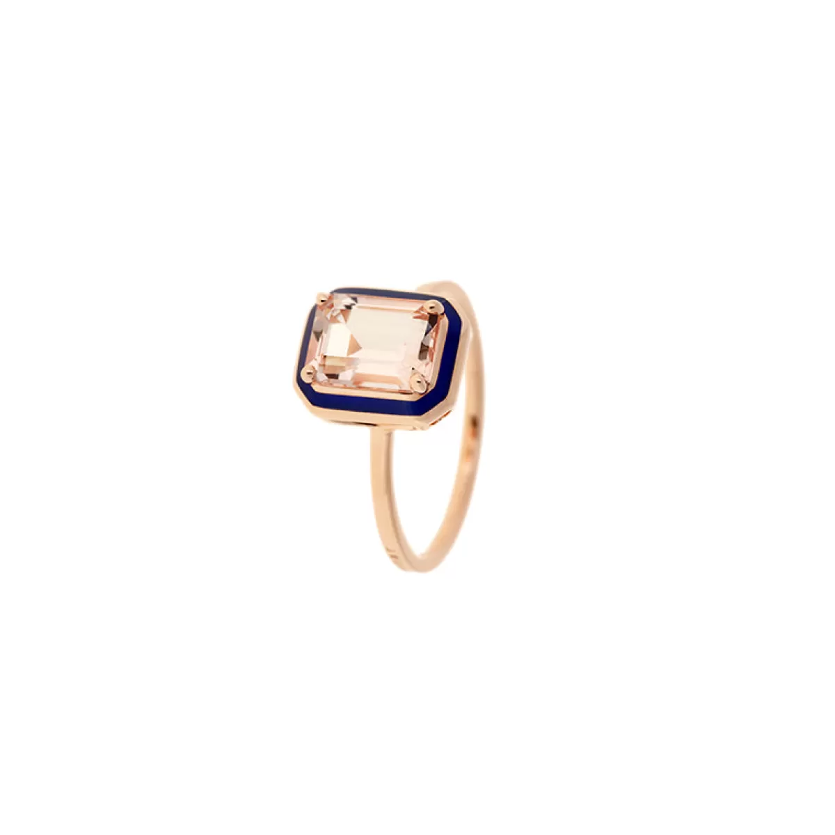 Selim Mouzannar Rings-Mina Navy Blue Ringmorganite