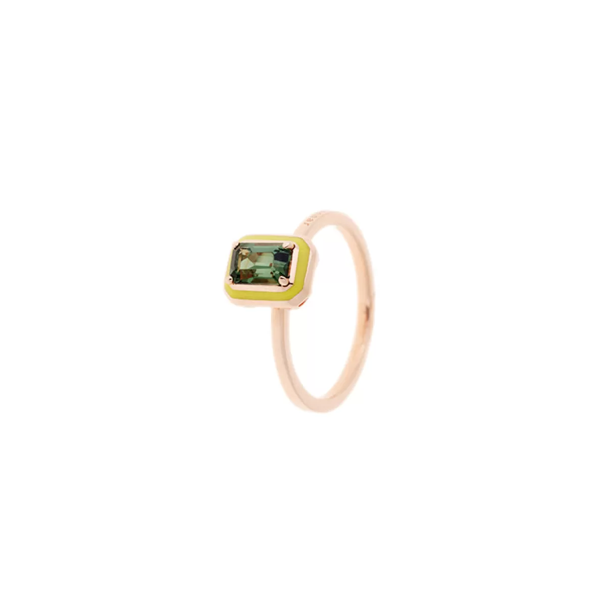 Selim Mouzannar Rings-Mina Yellow Ringgreen Tourmaline