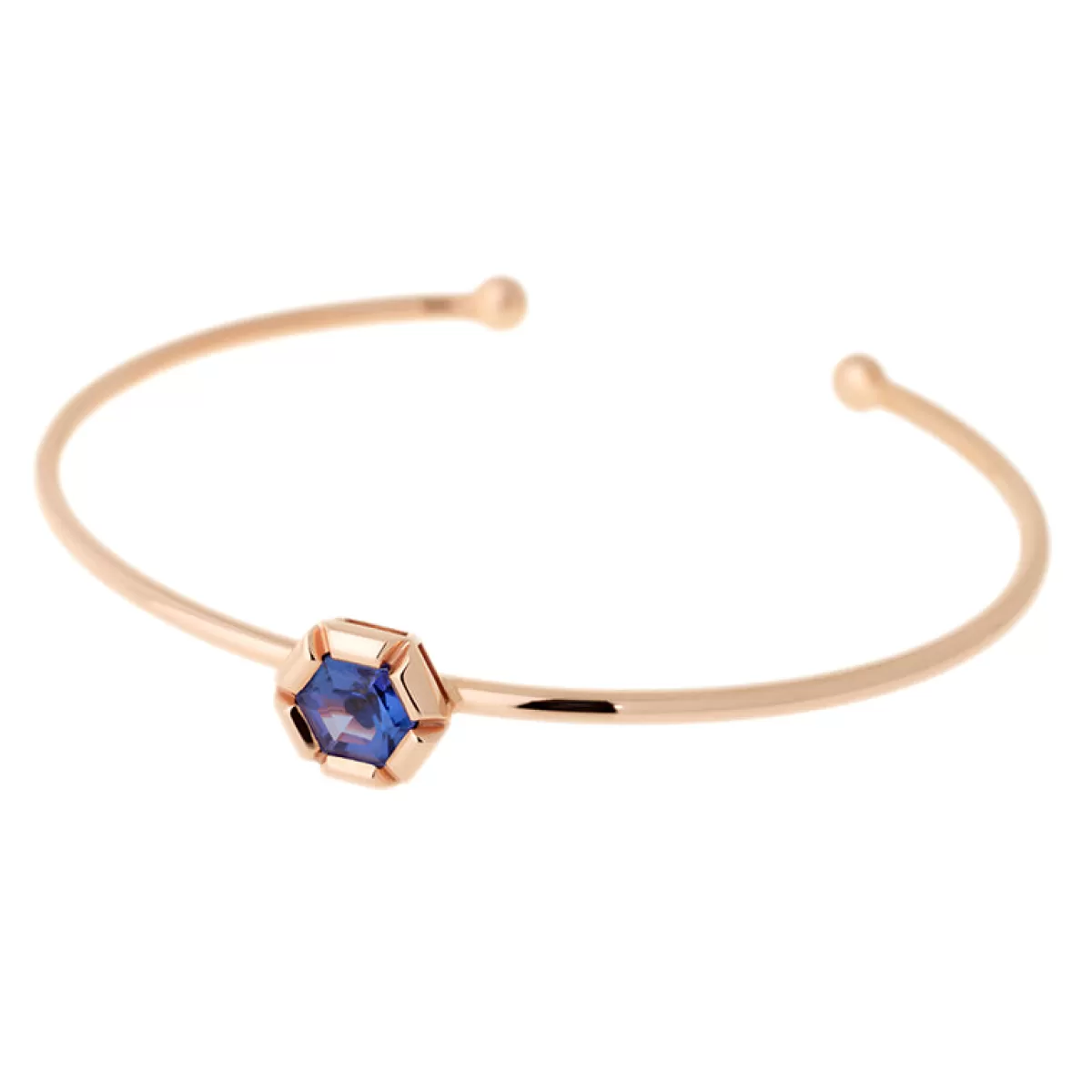 Selim Mouzannar Bracelets-Rose De France Bracelettanzanite - Brown Diamonds