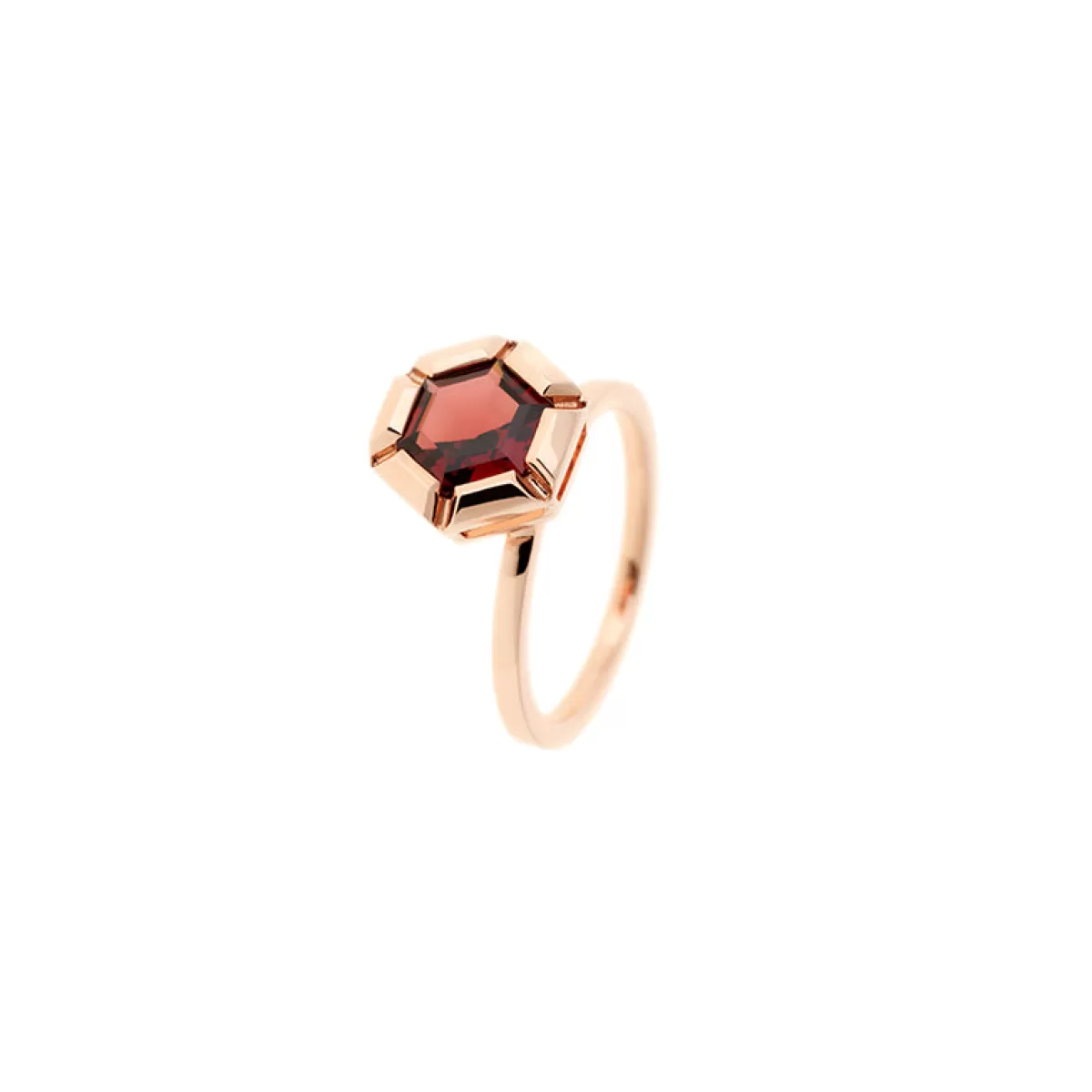 Selim Mouzannar Rings-Rose De France Ringred Garnet